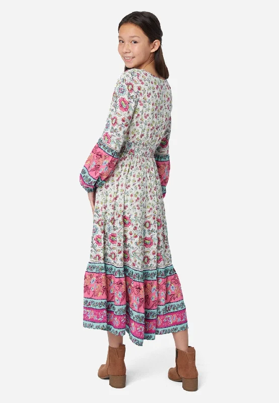 Patterned Maxi Dress