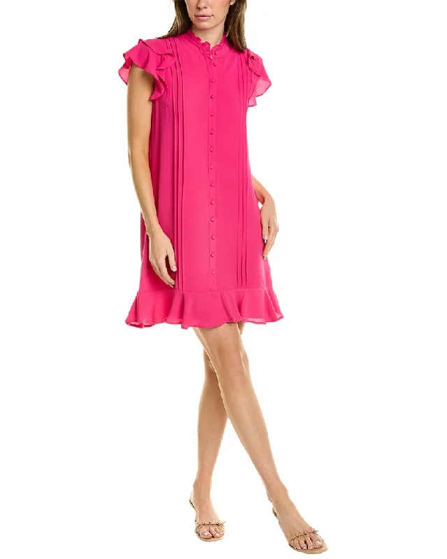 CeCe by Cynthia Steffe Bubble Crepe Shirtdress