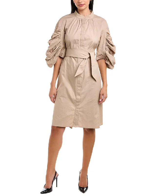Gracia Belted Shirtdress