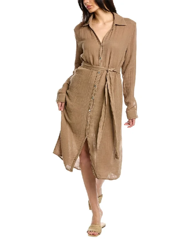 Michael Stars Cleo Button-Down Shirtdress