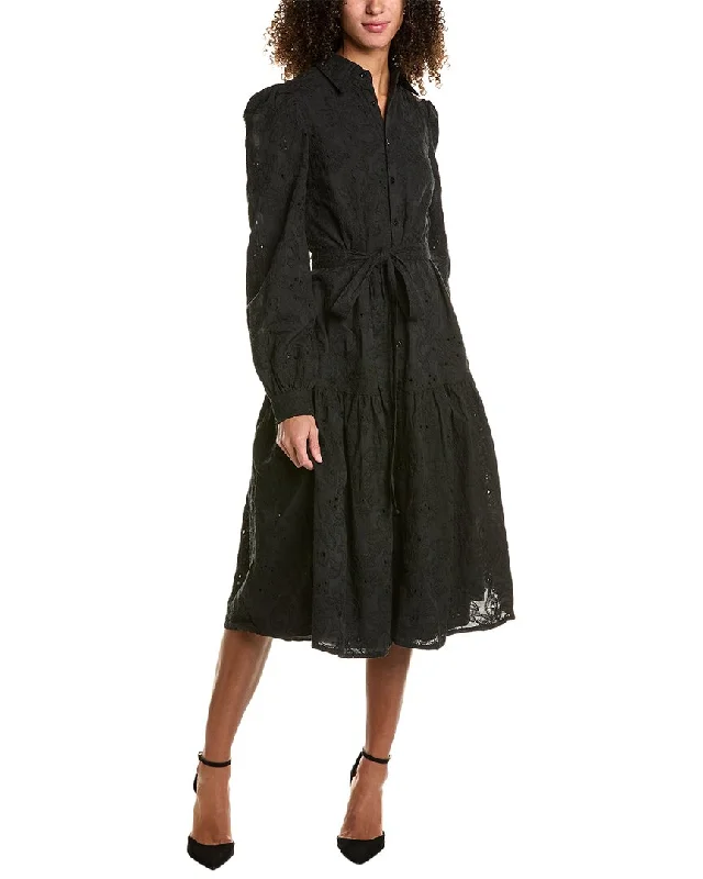 Rachel Parcell Embroidered Shirtdress