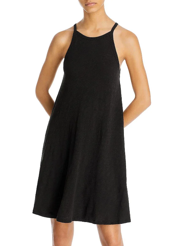 Womens Cotton Slub T-Shirt Dress