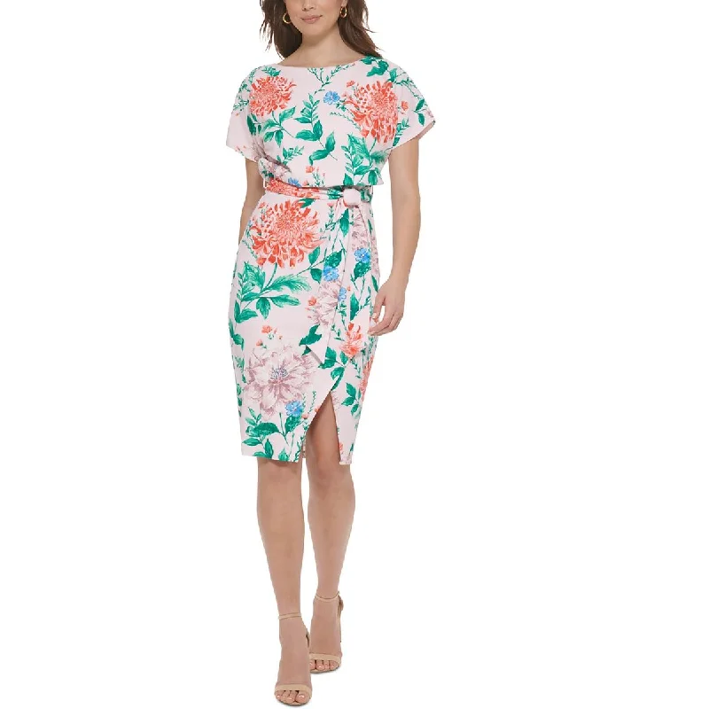 Kensie Womens Formal Knee-Length Sheath Dress