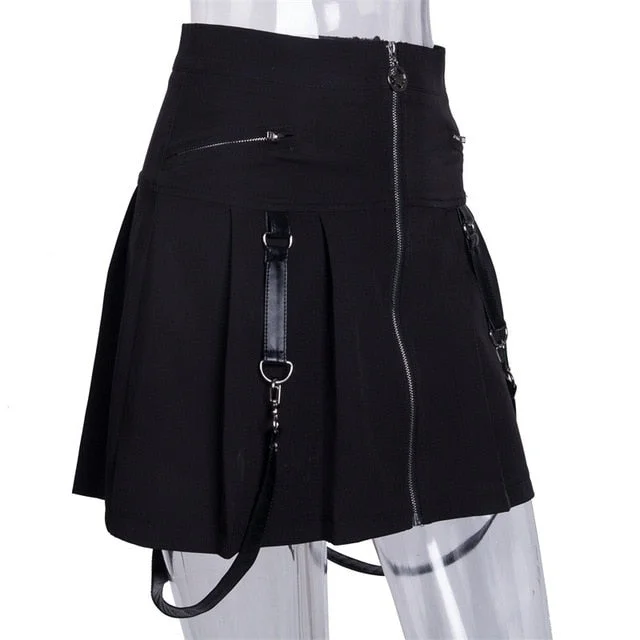 black gothic skirt