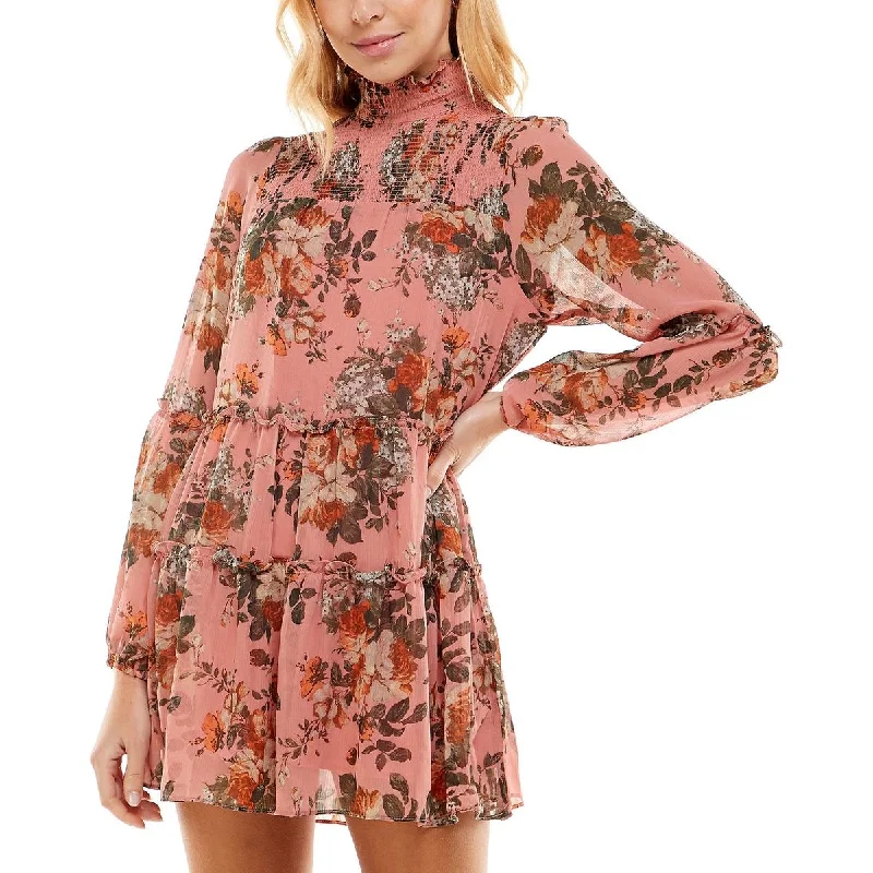 Trixxi Womens Juniors Daytime Short Mini Dress