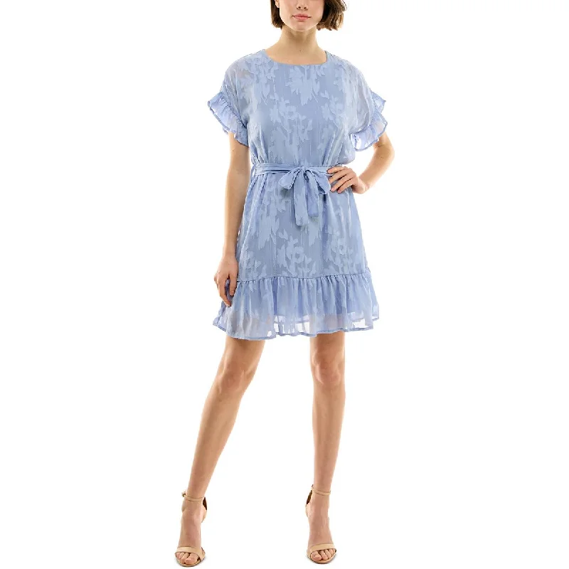Emerald Sundae Womens Juniors Wedding Short Mini Dress