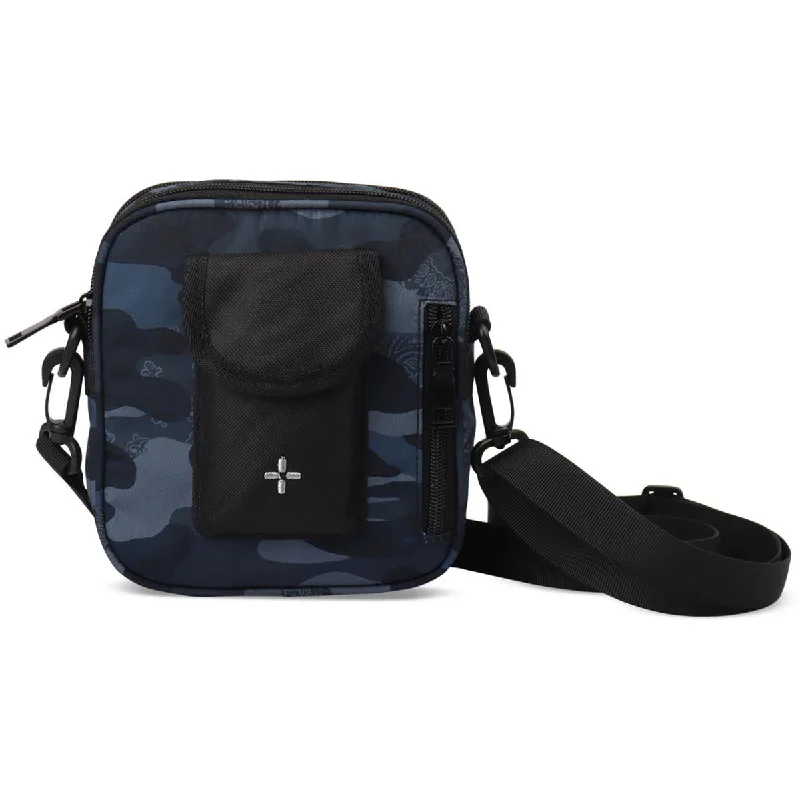 Sun + Stone Mens Camouflage Mini Shoulder Bag