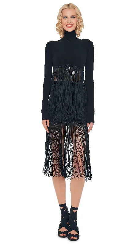 18" FRINGE MINI SKIRT