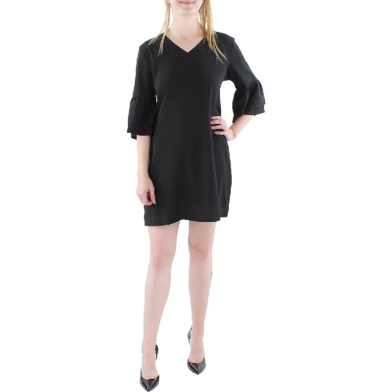 BELONGSCI Womens Mini Party Shift Dress