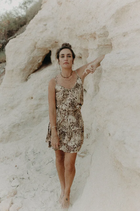 Calista Mini Skirt - jungle