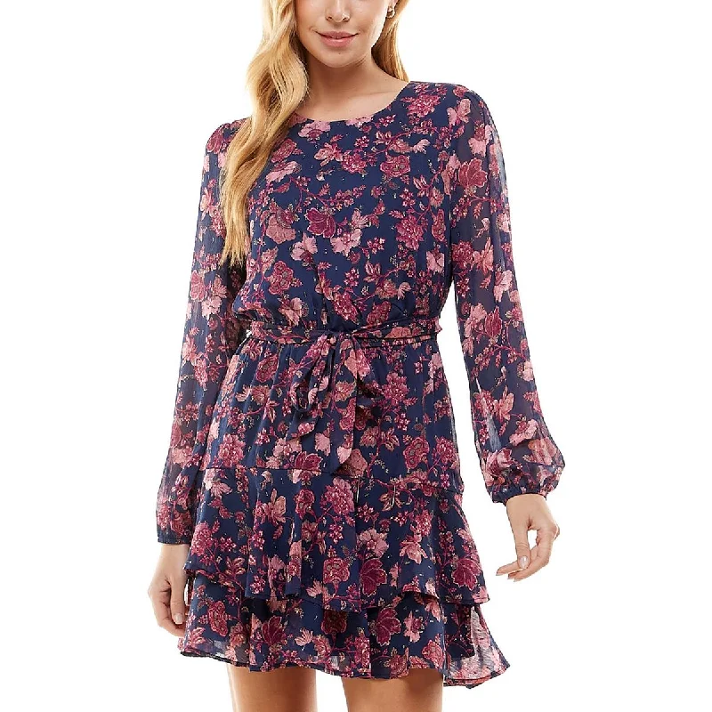 City Studio Womens Juniors Party Short Mini Dress