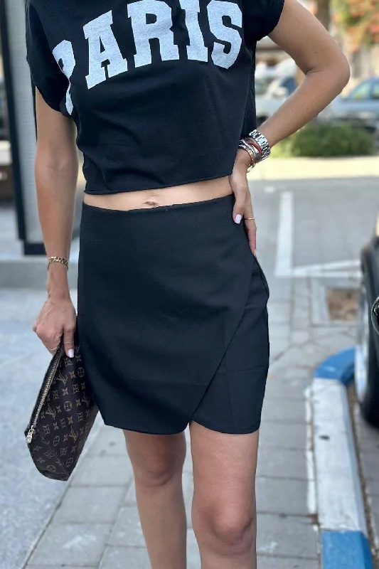 Mix mini skirt