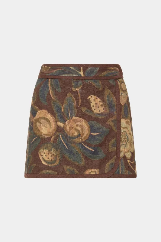 JERRY MINI SKIRT-TAPESTRY