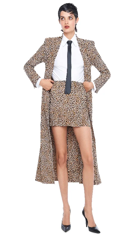 SIDE SLIT MINI SKIRT