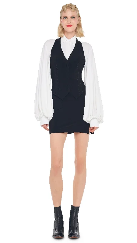 SIDE SLIT MINI SKIRT